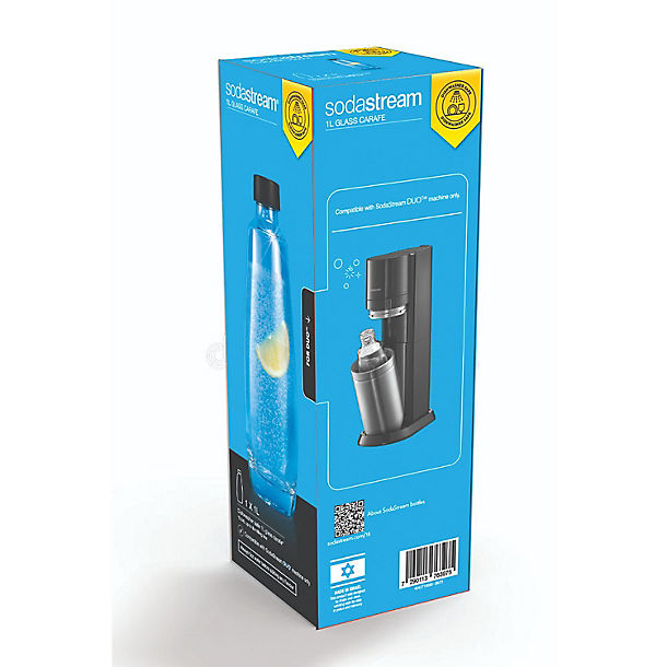 SodaStream Duo Glass Carafe Clear – 1L